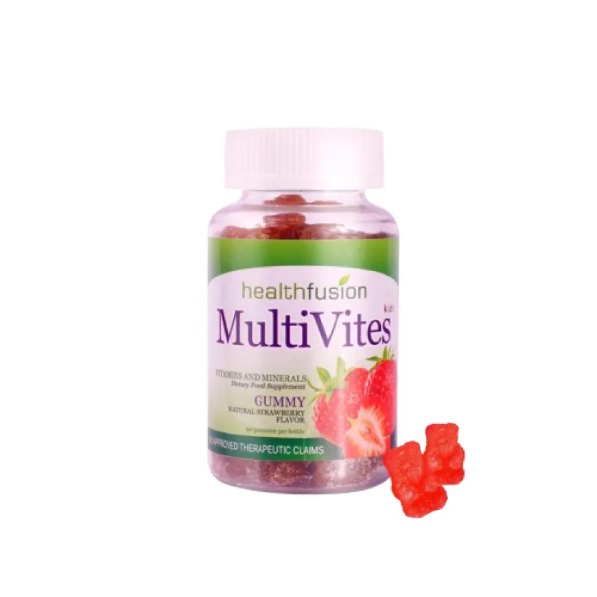 Health Fusion MultiVites 13 in 1 Multivitamins, Vit D3, E, Zinc for Appetite & Brain Booster 90s