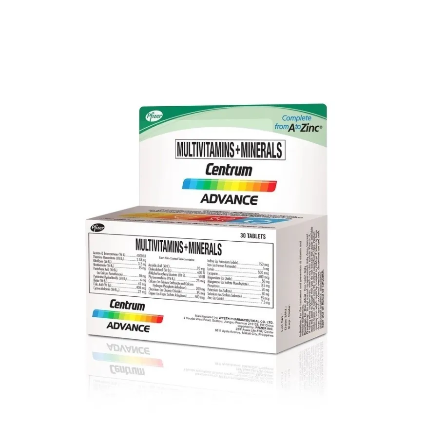 Centrum Advance Multivitamins and Minerals 30s