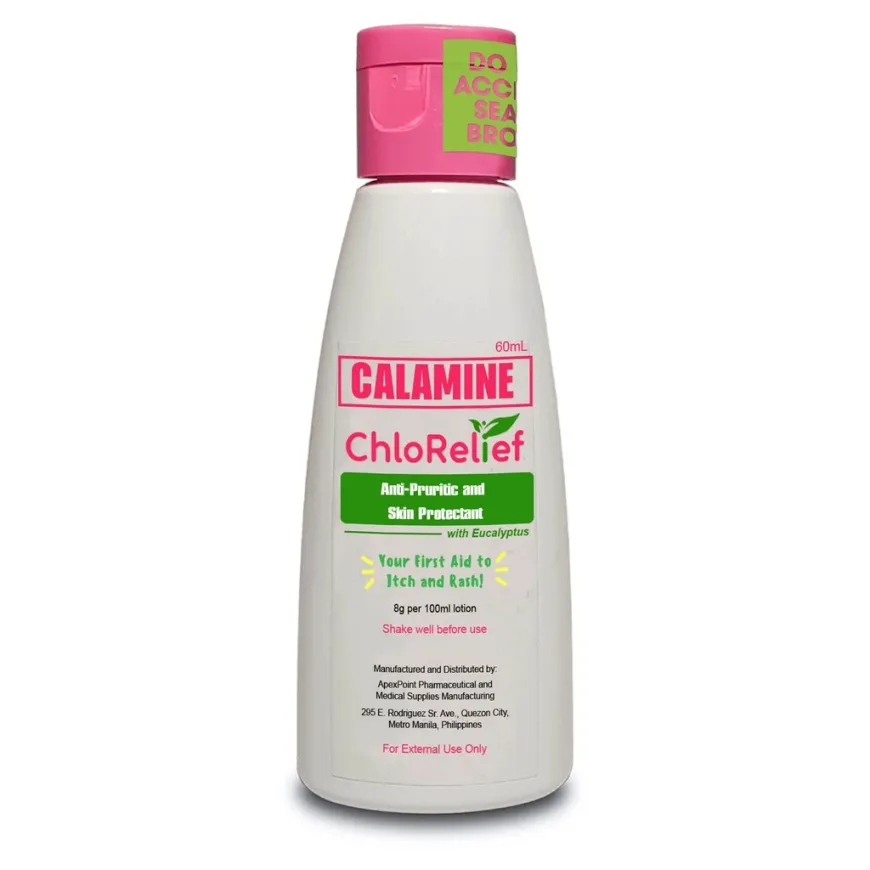 CHLORELIEF Calamine Anti-Itch and Rash Lotion 60ml