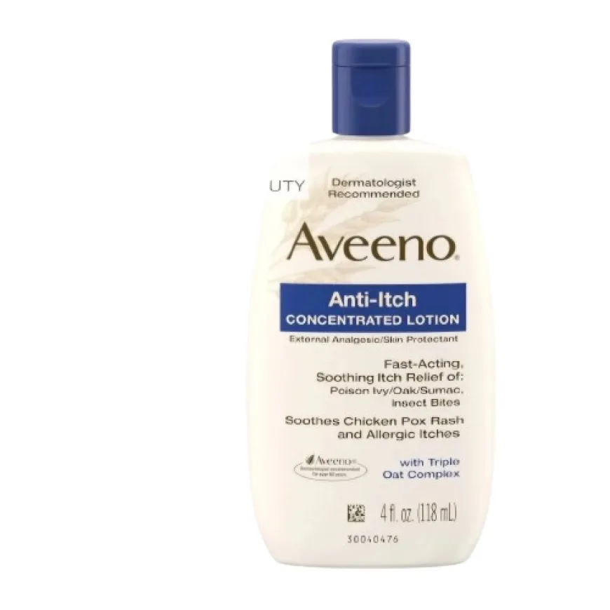 Aveeno Anti-Itch Concentrated Lotion with Calamine and Triple Oat Complex, 118ml